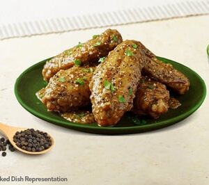 Chicken Wings Pepper Fry (350g Pack)