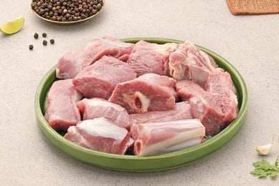 Premium Goat Shoulder Curry Cut (380 - 400g Pack)